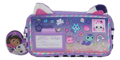 Estuche Lapiz Diseño Gabby Doll House 3 Compartimientos