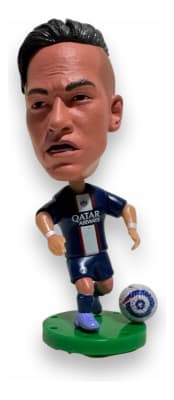 Figura 7 Cm Futbolista Neymar Jr Camiseta Qatar Airways1