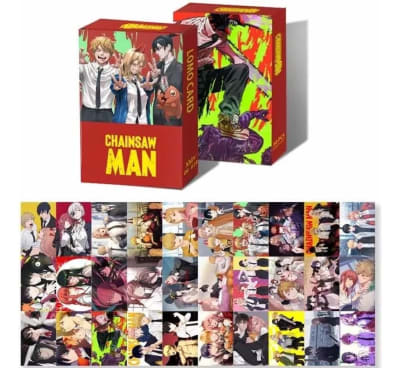 Pack 30 Cartas Chainsaw Man Lomo Card