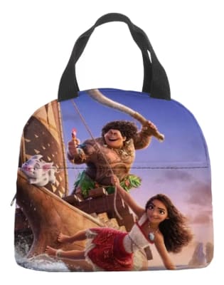 Lonchera Escolar Diseño Moana 2 De Película Calidad