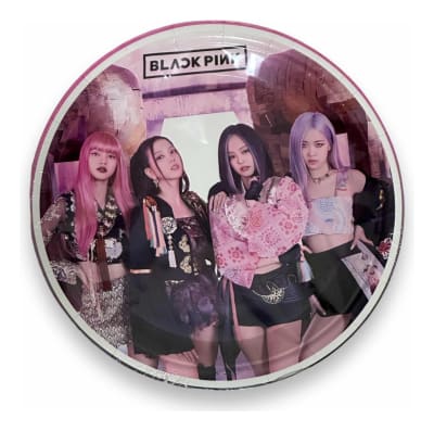 Pack 10 Platos Cumpleaños Decoración Blackpink K-pop1