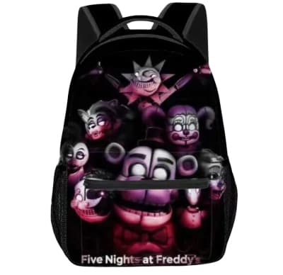 Mochila Escolar Five Night At Freddy Diseño Help Wanted 20241