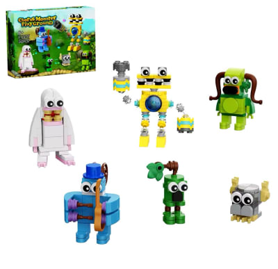 Bloque Construcción My Singing Monster 242 Pcs Genérica Caja