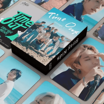 Set 55 Photocards / Lomo Card Stray Kids - Time Out Mixtape1