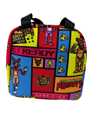 Lonchera Escolar Fnaf Diseño Five Night At Freddy1