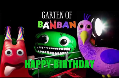 Tela Cumpleaños Decoración The Garten Of Banban 150x100cm1