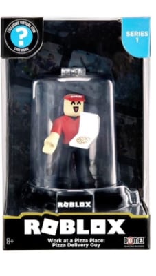 Figura Accion Roblox Work At A Pizza Delivery Guy + Código