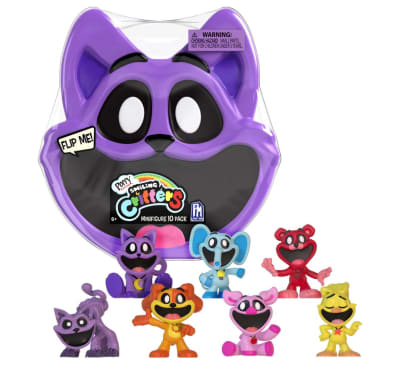 Playset Catnap 10 Mini Figura Smiling Critters Oficial