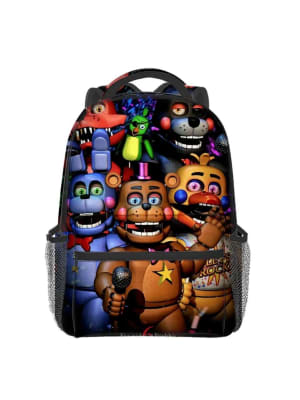 Mochila Escolar Diseño Five Night At Freddy Personajes