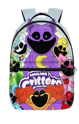 Mochila Escolar Diseño Smiling Critters Poppy Playtime1