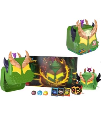Playset Exclusivo Original Blox Fruits Dragon De Serie 2