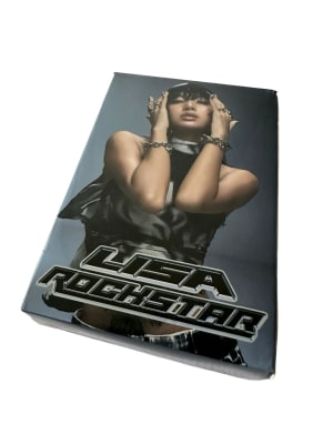 Set 55 Photocard Tipo Lomo Card Lisa Rock Star Blackpink