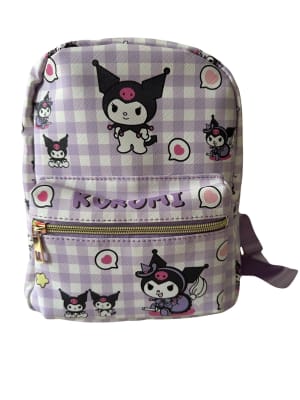Mochila Pequeña Bolso Calidad Diseño Kuromi Material Grueso1