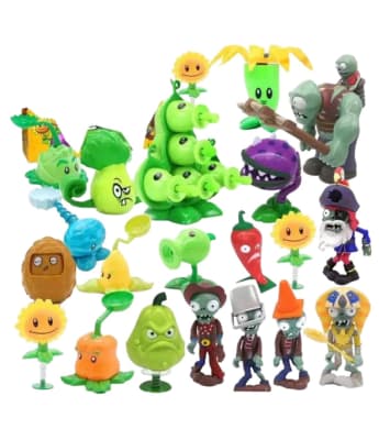 Set 21 Figuras Plantas Vs Zombie Calidad Diseño