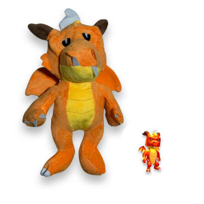 Peluche Felpa Stumble Guys Inferno Dragon Skins 30 Cm Diseño1