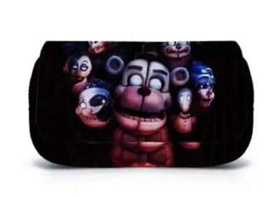 Estuche Escolar Five Night At Freddy Fnaf 3 Compartimientos