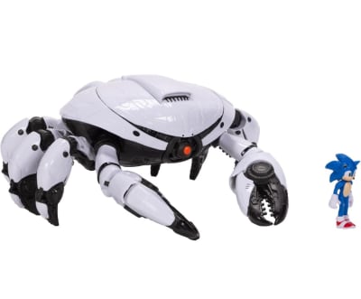 Figura Sonic 3 + Cangrejo Película Oficial 2024 Articulados