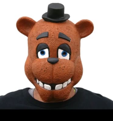 Mascara Cosplay Freddy Fnaf Five Night At Fredy Halloween1