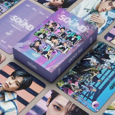 Set 55 Photocards Lomo Card Stray Kids The Sound 2023 K-pop