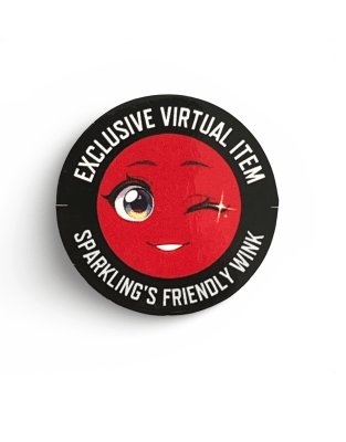 Código Sparkling Friendly Wink Face Code Roblox Series 10 (LEER DESCRIPCION)
