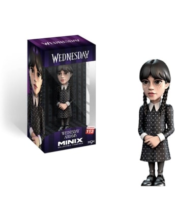 Figura Accion Merlina Wednesday Collection Minix Original