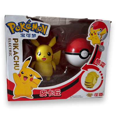 Figura Pokeball Pikachu Zhuang Chen
