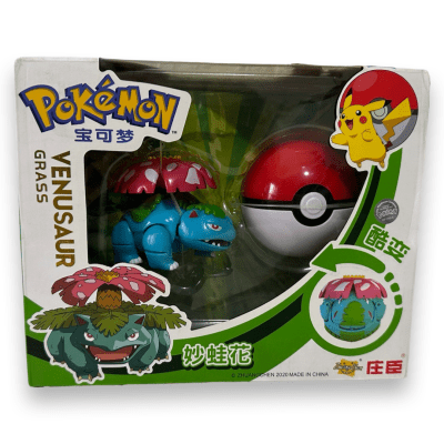 Figura Pokeball Venusaur Zhuang Chen2