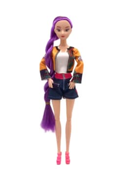 Muñeca Rumi Demon Hunter Guerreras Kpop 30cm Genérica Huntrx1