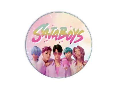 Platos Saja Boys Demon Hunters 18cm Pack 10 Cumpleaños Agregar a favoritos1