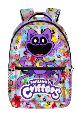 Mochila Escolar Diseño CatNap Smiling Critters Poppy Play