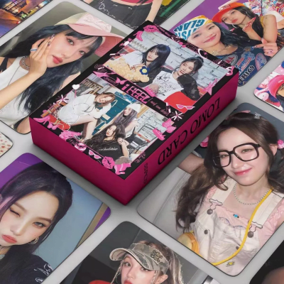 Set 55 Photocards / Lomo Card (g)i-dle Queencard I Feel 2023
