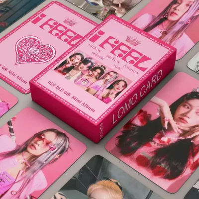Set 55 Photocards / Lomo Card (g)i-dle I Feel Queencard 2023