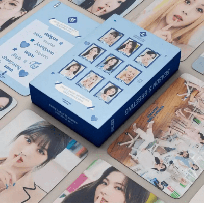 Set 55 Photocards Lomo Card Twice Japan Season Gretting 2023