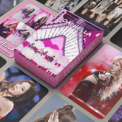 Set 55 Photocards Lomo Card Blackpink Coachella 2023 Festiva1