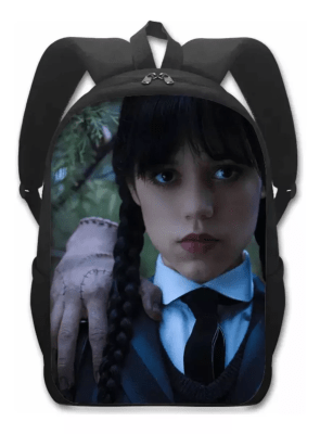 Mochila Merlina Wednesday Dedos
