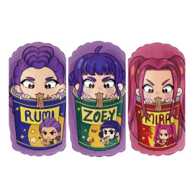 Pack 3 Globos Metalizados Demon Hunter Rumi Zoey Mira Kpop1