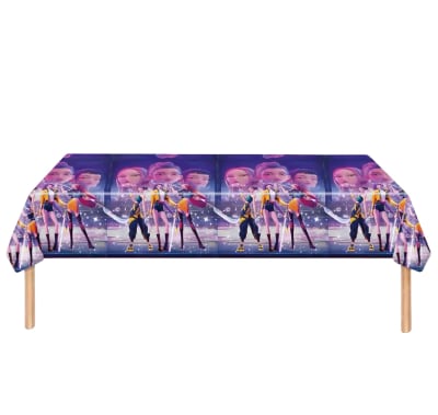 Mantel Huntrix Demon Hunter Plastico 108x180cm Para Cotillon