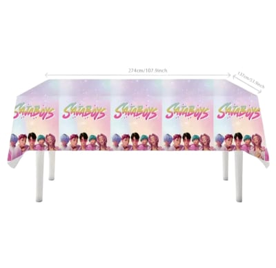 Mantel Saja Boys Demon Hunter Plastico 137x274 Cm Plastico1