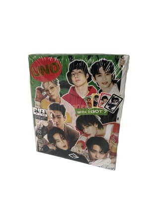 Juego UNO GOT7 - 112 Cartas + 8 Lomo Cards