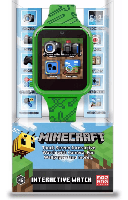 Accutime Microsoft Minecraft - Reloj Inteligente Táctil