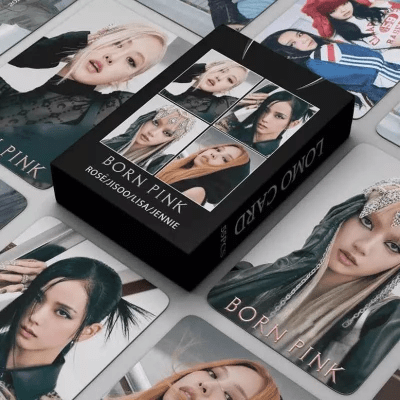 Set 55 Photocards / Lomo Card Rose Jisoo Lisa Jennie Balckp