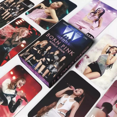 Set 55 Photocards / Lomo Card Blackpink World Tour Concert