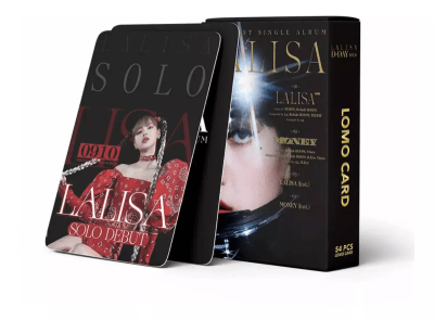Set 55 Photocards / Lomo Card Blackpink Lalisa First Single1