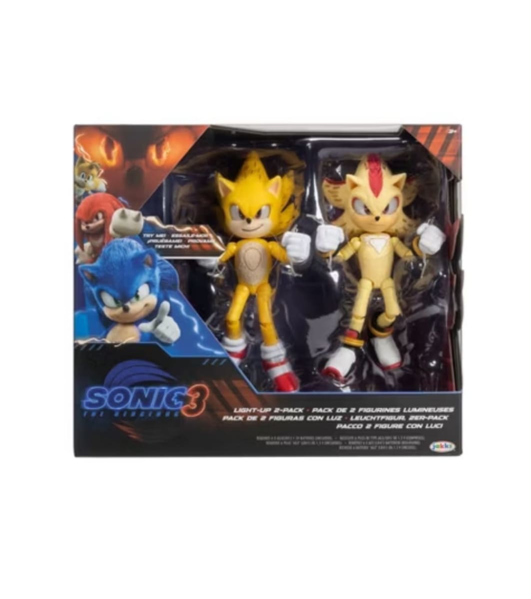Pack Exclusivo Super Sonic Y Súper Shadow Sonic 3 Original | DYSHOPNOW