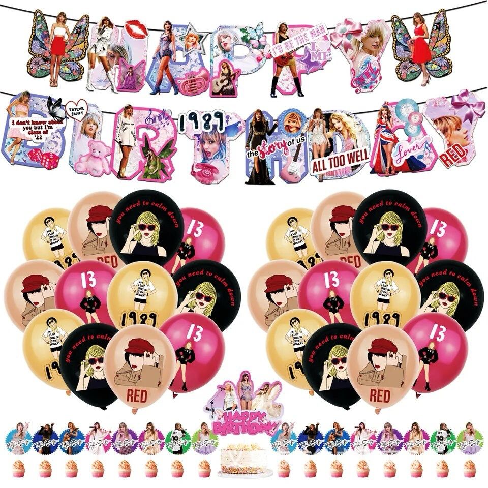 Plantilla Invitacion Taylor Swift Cumpleaños , Fiesta, Descarga