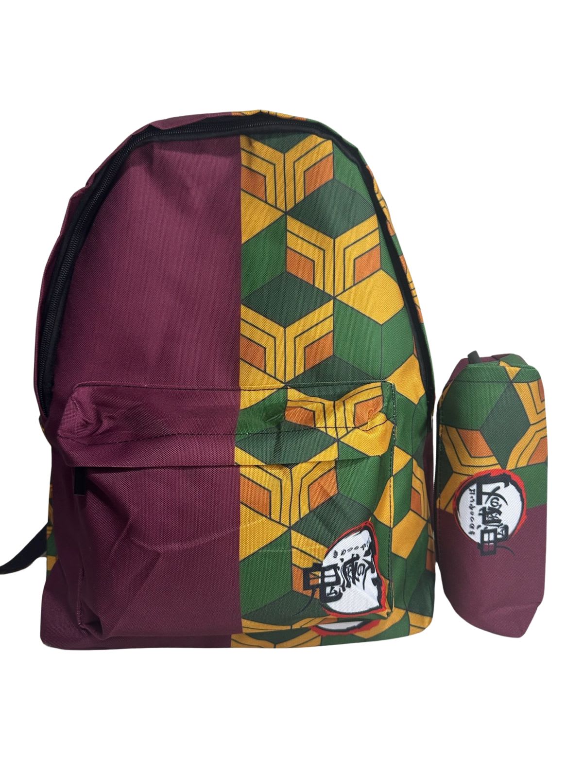 Bag Mochila Tomioka Mochila Escolar Estuche Diseño Tomioka Demon