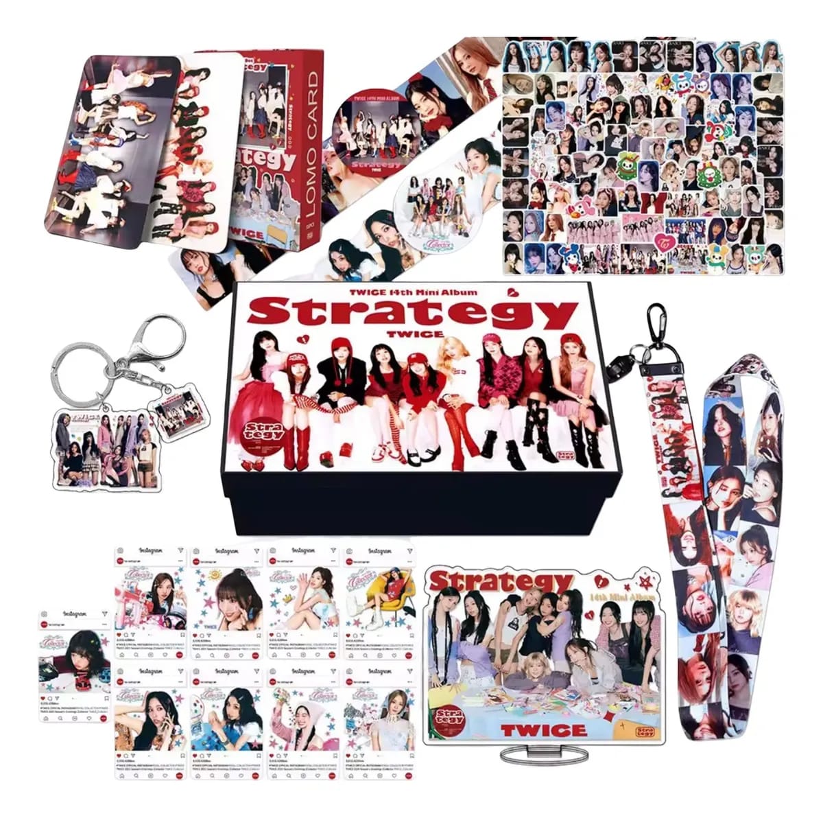 Caja Regalo Accesorios Twice Album This Is For Kpop Calidad