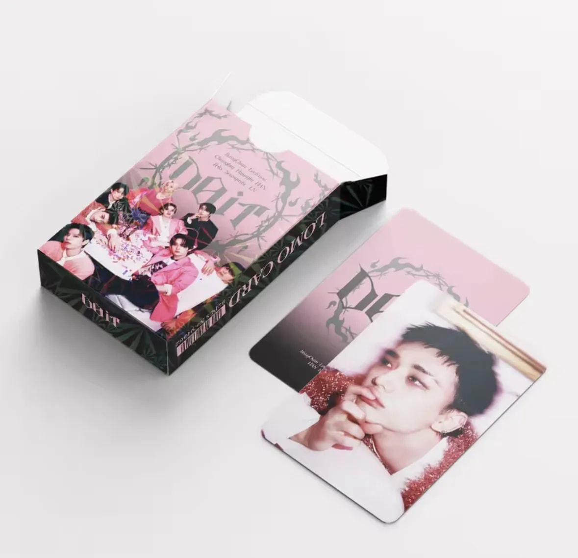 Set 60 Lomo Cards Stray Kids Doit + 32 Stickers Kpop Stray Kids