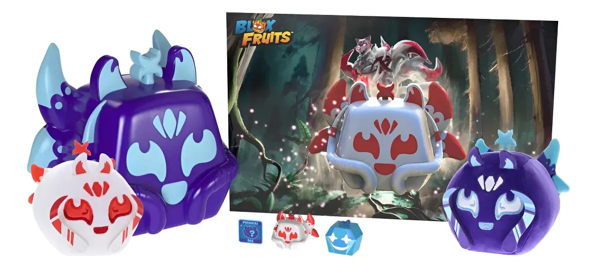 Playset Blox Fruits Kitsune Serie 3 Codigo Premiun Original