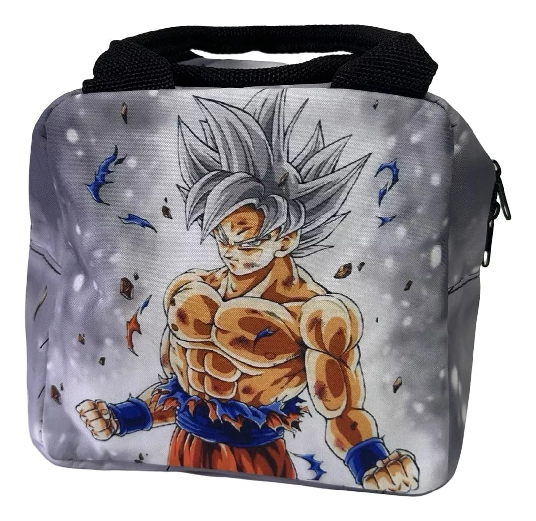 Lonchera Escolar Diseño Goku Ultra Instinto Dragon Ball Super
